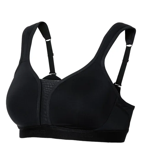 Odlo Reggiseno Sportivo Donna Fitness - BH High Support Imbottito con F-Dry, Mesh &