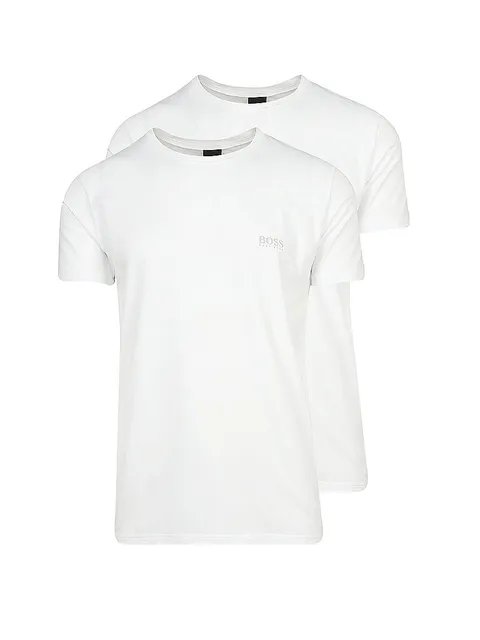 BOSS T-Shirt 2p Moderna, Bianco 100, XL Uomo