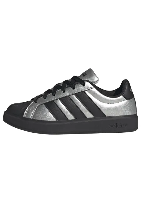 adidas Unisex - Bambini e Ragazzi Streettalk Junior Shoes, Silver Met./Core Black/Silver