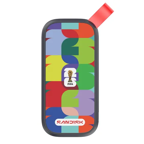 Sandisk SSD portatile FIFA World Cup 2026 Edition da 1 TB (velocità di lettura fino a 800