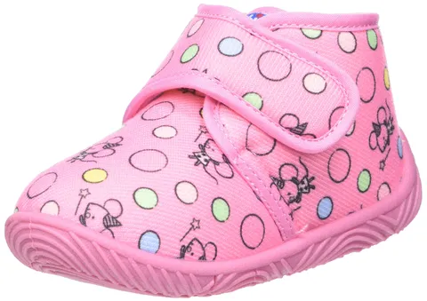 Chicco Pantofole Bambina con Chiusura a Strappo Rosa