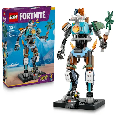 LEGO Fortnite KIT - Action Figure Giocattolo con Piccone Artigli Potenti e Ruota Girevole