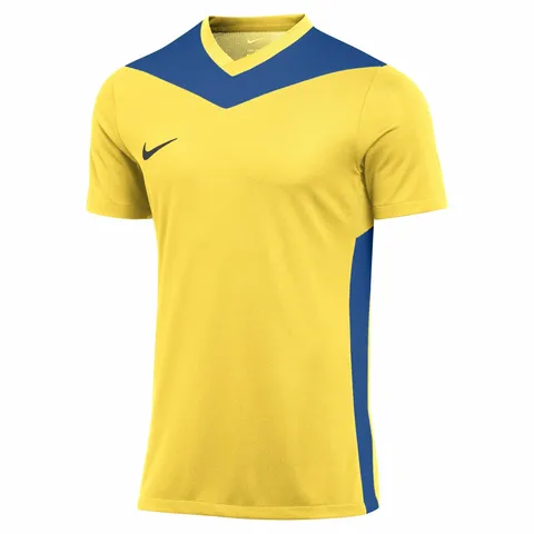 NIKE FD7430-720 M NK DF PRK DRB IV JSY SS Maglia Lunga Uomo Tour Yellow/Royal Blue/Black