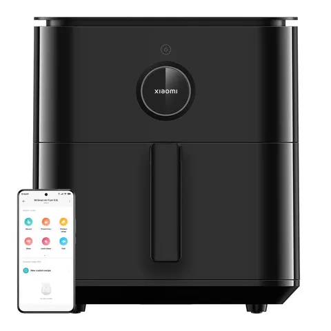 Xiaomi Smart Air Fryer 6.5L Friggitrice ad aria 6.5L, 1800W, 100 ricette, display OLED