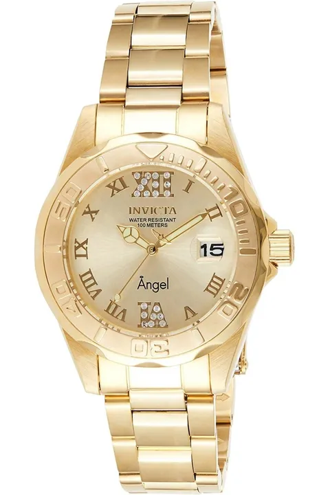 Invicta Pro Diver - Orologio da Donna in Acciaio Inossidabile con Movimento al Quarzo