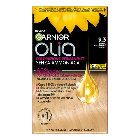 Garnier Olia Tinta Capelli, Colorazione Permanente Senza Ammoniaca, Oli di Fiore di