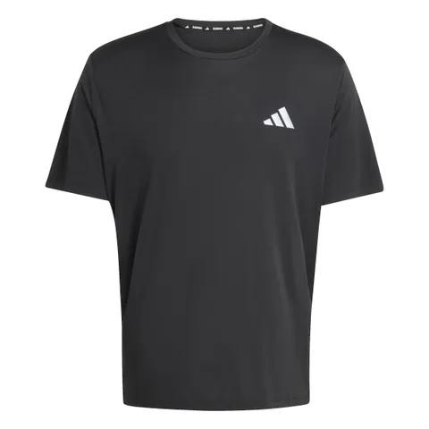 adidas Uomo Adi365 Running Essentials Shirt, Black, XS