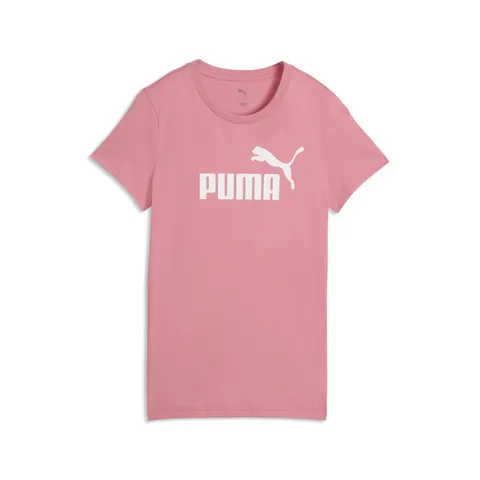 PUMA T-Shirt con Logo Ess N. 1 da Donna XL, Wild Pink
