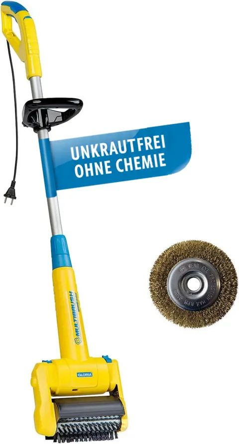 Gloria Diserbante e Spazzola Elettrica MultiBrush speedcontrol PLUS