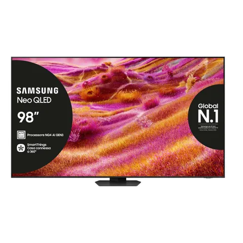 Samsung Neo QLED 4K Vision AI Smart TV 98'' QE98QN90FATXZT Mini LED, NQ4 AI Gen3