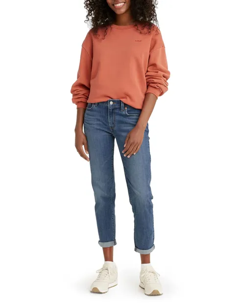 Levi's Mid Rise Boyfriend, Donna, Lapis Gem, 28W / 27L