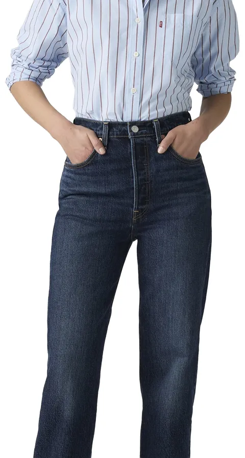 Levi's Jeans da Donna a Maniche Lunghe, Apply Now, 33W x 32L