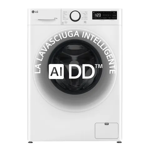 LG AI DD D2R3S08AIDD Lavasciuga 8/4kg Slim