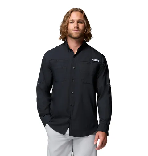 Columbia Tamiami II LS Shirt, Parte superiore in tessuto, Asciugatura rapida, Design