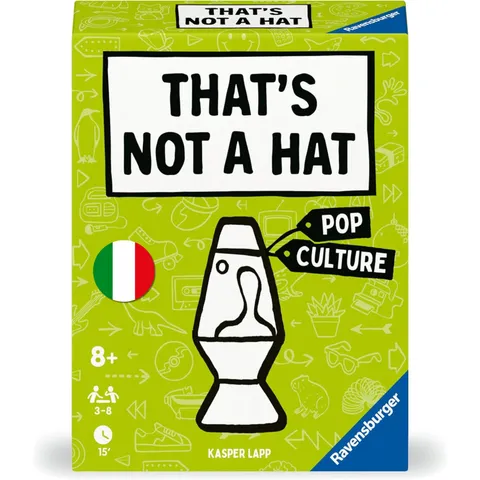 Ravensburger | That's Not A Hat 2 Pop Culture | Giochi Di Carte Adulti E Bambini | Regalo