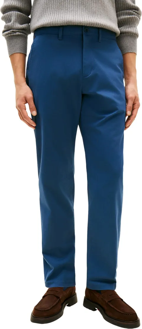 Tommy Hilfiger Core Harlem Essential Twill Mw0Mw40690, Pantaloni Chino, Uomo, Blu (Aegean
