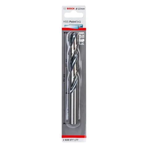 Bosch Accessories 2608577177 HSS PointTeQ (13 x 101 x 151 mm) - Punta Elicoidale per