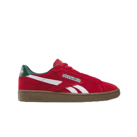 Reebok Unisex Club C Grounds UK Sneaker, Flashred/Ftwrwhite/Gum, 37,5 EU
