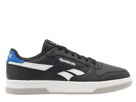 Reebok Unisex Prime Set Sneaker, Nero/Bianco/Blu Optimumblue, 36 EU, Black White