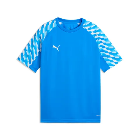 PUMA teamLIGA26 - Maglia Jr, 116, Colore: Electro Royal White-Electro Royal