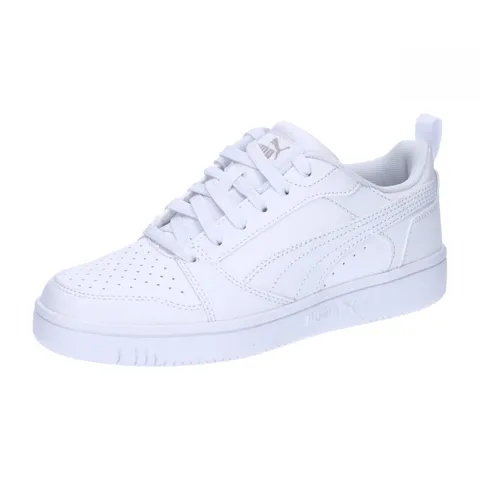 PUMA Rebound V6 Lo Jr, Sneaker Unisex - Bambini e ragazzi, White Cool Light Gray, 39 EU