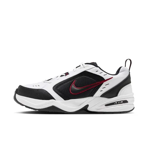 Nike Air Monarch Iv, Scarpe da ginnastica Uomo, Bianco White Black Varsity Red 445, 46 EU