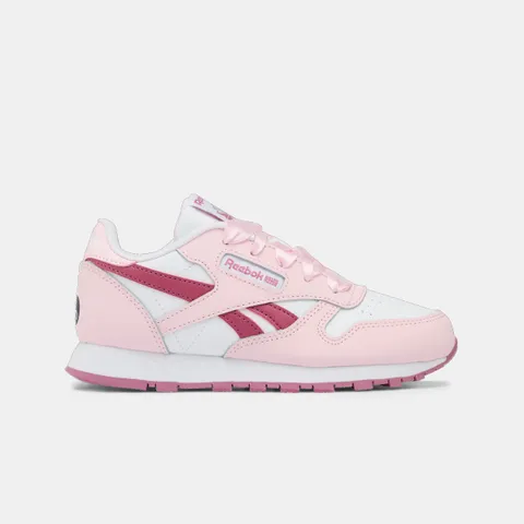Reebok Classic Leather Sneaker, Ftwrwhite/Frostedberry/Studiopink, 27,5 EU, Ftwrwhite