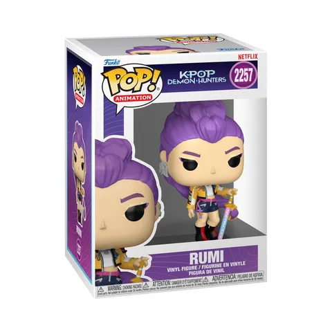 Funko Pop! Animation: KPop Demon Hunters - Rumi - Figura in Vinile da Collezione - Idea