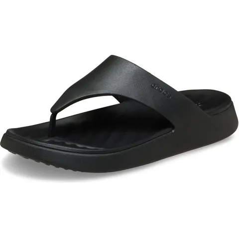 Crocs Donna, Getaway Triangle Flip, nero, 40 UK Donna