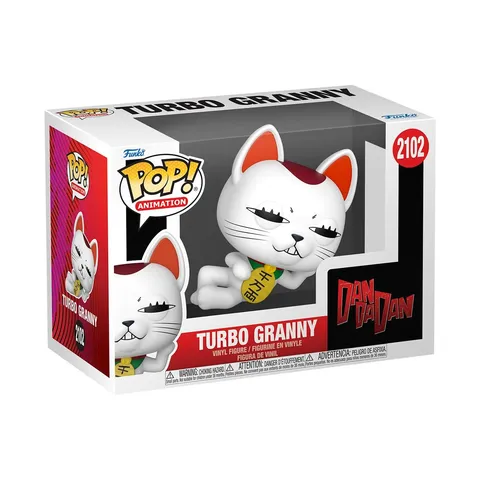 Funko Pop! Animation: Dandadan - Turbo Granny Cat - Dan da Dan - Figura in Vinile da
