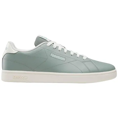 Reebok Scarpe da Ginnastica Unisex Court Clean, LightfoG/Chalk/Tranquilteal, 38,5 EU
