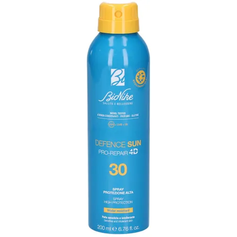BioNike Defence Sun - Transparent Touch Protezione Solare Spray SPF 30, Texture Leggera
