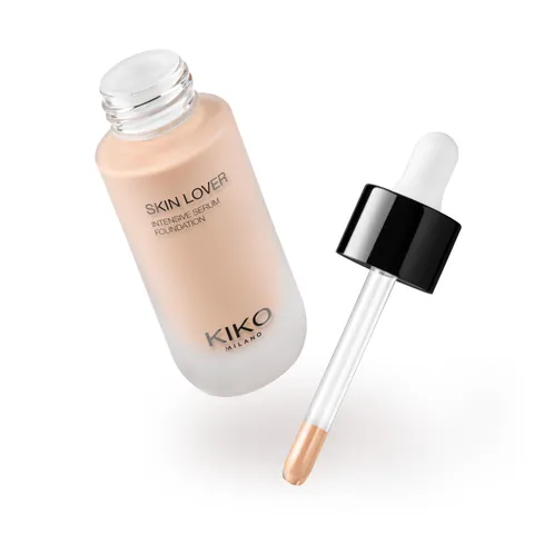 KIKO Milano Skin Lover Intensive Serum Foundation 1.5WN, Fond De Teint Sérum Hydratant