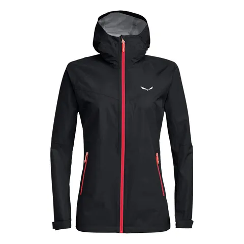 Salewa Puez (Aqua 3) Giacca, Donna, Nero (Black Out/6080), 42/36