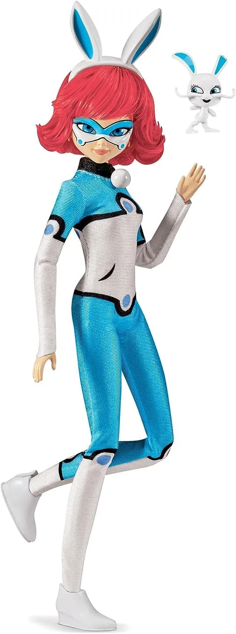 Bandai - Miraculous Ladybug - Bambola - Bunnyx - Bambola articolata da 26 cm - bambola di