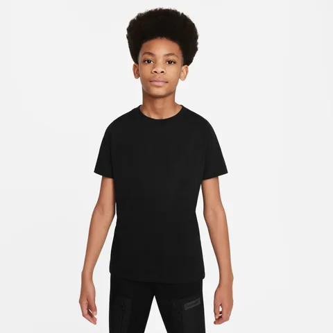 Nike CZ0909-010 Y NK PARK20 SS Tee T-Shirt Unisex Bambino Black/White Taglia L
