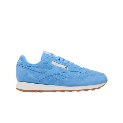 Reebok Unisex Classic Leather Sneaker, Periblue/Chalk/Gum, 41 EU