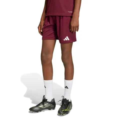adidas Unisex - Bambini e Ragazzi Entrada26 Kids Shorts, Team Maroon 2/White, 3-4 Years