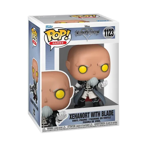 Funko Pop! Games: Kingdom Hearts - Xehanort with Blade- Figura in Vinile da Collezione