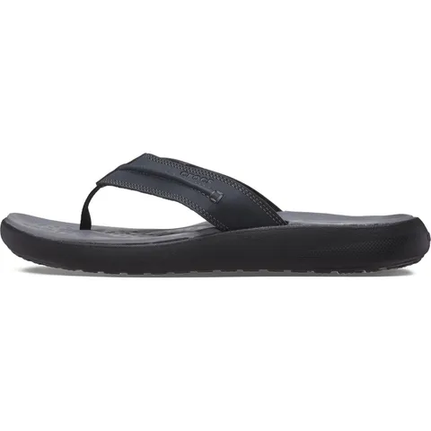 Crocs Yukon Vista II LR Flip, Infradito Uomo, Nero, 39/40 EU