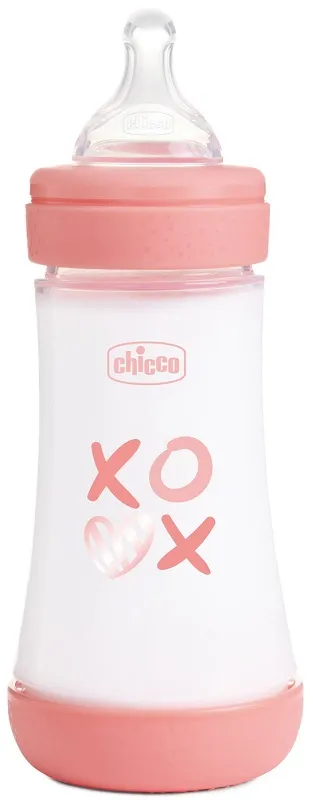 Chicco PERFECT 5 Biberon Anticolica 240ml Lilla