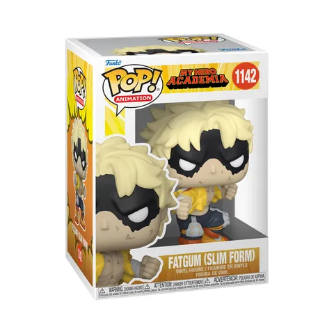 Funko Pop! Animation: My Hero Academia (MHA) - (MHA) - Fat Gum - Figura in Vinile da