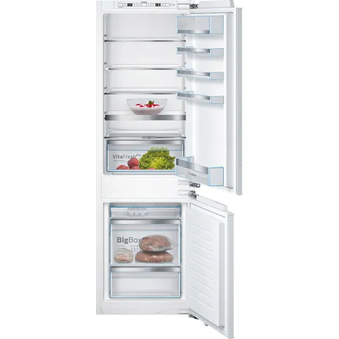 Bosch KIS86AFE0 Serie 6, Frigorifero combinato da incasso, Low Frost, Funzione automatica