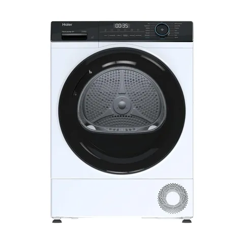 Haier I-Pro Serie 3 Asciugatrice 10 Kg con Motore Inverter e Pompa di Calore, Libera