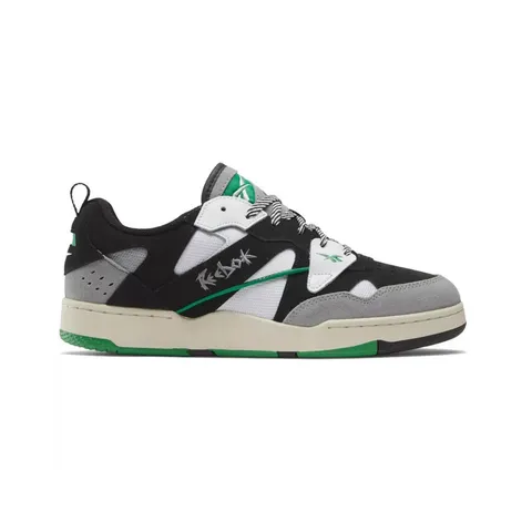 Reebok Unisex's BB 4000 II €˜96 Basketball Shoes, Black White Glengreen, 36.5 EU