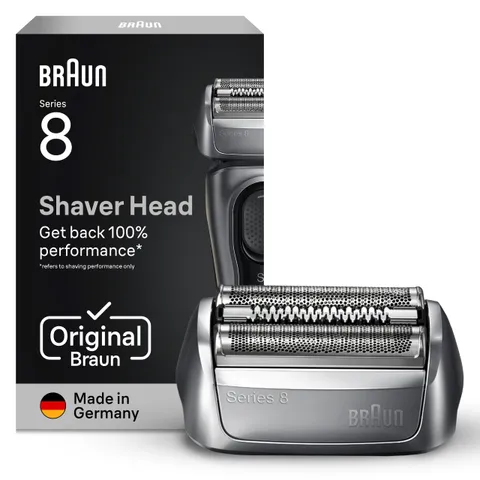 Braun Serie 8 83m, Testina Braun Serie 8 Originale per Rasoio Elettrico Barba, Recupera