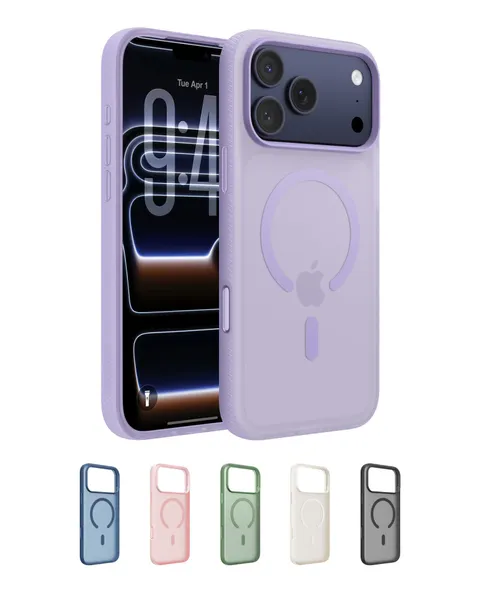 Belkin SheerForce Grip Cover per iPhone 17 Pro Max Compatibile con MagSafe, Design