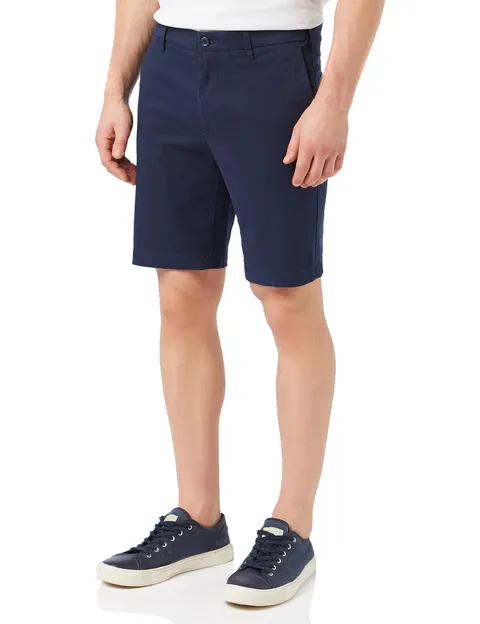 Dockers Smart Supreme Flex Modern Chino Short, Pantaloncini Uomo, Navy Blazer 0061, 28W