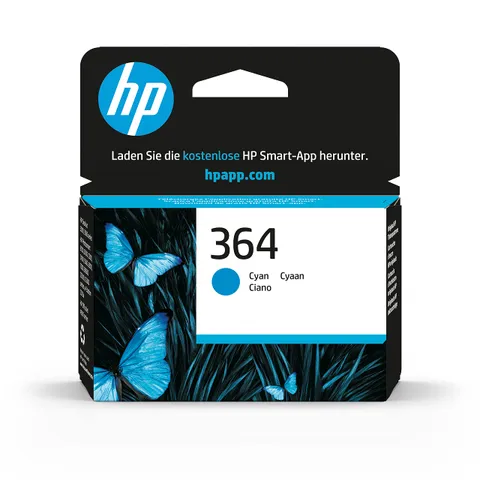HP 364 Ciano, Cartuccia Inchiostro Originale