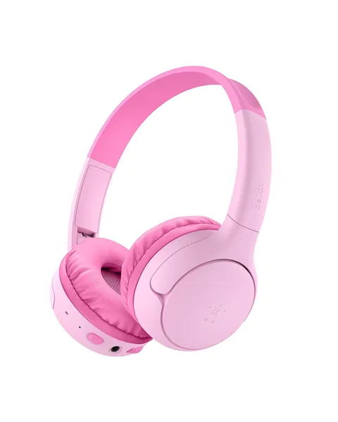 Belkin SoundForm Mini 2 Cuffie Bluetooth per Bambini, Cuffie On-Ear Wireless, Batteria di